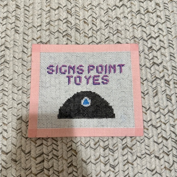 BUNDLE of 4 Handpainted Needlepoint Canvases — 13 and 18 Mesh - Picture 3 of 6